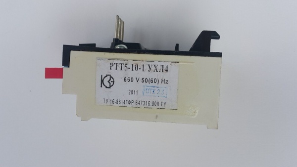 Реле электротепловое токовое РТТ5-10-101 - 1,0 А  , шт