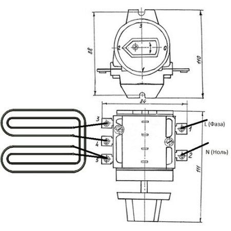 Переключатель ППКП (ТПКП-25)