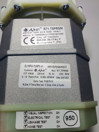 Насос Олимпия R71.T5PRSM для посудомоечной машины Абат МПК-700К код 120000060508