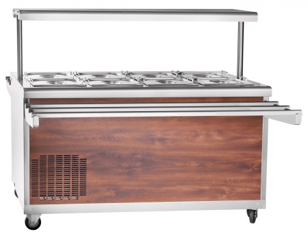 Прилавок для холодных закусок ПВВ(Н)-70ПМ-01-НШ передвижной 