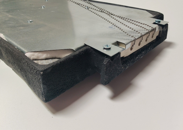 Конфорка КЭС 0,17/4кВт 530х320х38 код 017С.02 спиральная