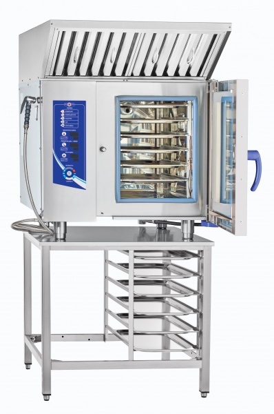 Пароконвектомат ПКА 6-1/1ПМ2 (лицо нерж.) 