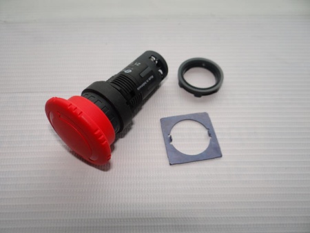 Кнопка SHN XB7 ES 545P (аварийного останова, красная, 22 мм), шт