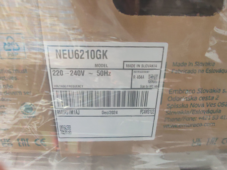 Компрессор NEU6210GK R404A Embraco 715Вт MBP код 958IA51M1AJ