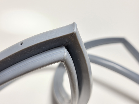 Уплотнитель ПКА10 подходит на пароконвектомат выпуск с 2007по2010 год размер 400х780 Абат код 120000020165