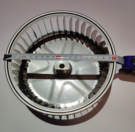 Крыльчатка 200х076 вал 10 мм для конвекционной печи КЭП-6 и КЭП-10 Абат код 110000025330