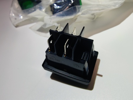 Переключатель 3INB4MASK48N1E21 зелёный