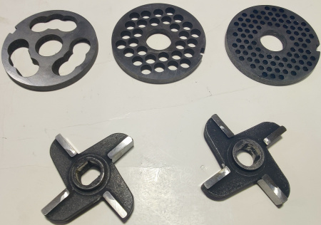 Комплект ножей МИМ-300 с буртом (764) (подрезная решетка фрезерованная)