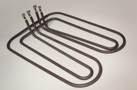 Комплект тэнов 182,155 для конфорки КЭТ-0,12 АБАТ ТУРЦИЯ код 44650, 44649 подходит для плиты Абат (ЭП-4П, ЭП-4ЖШ, ЭП-6ЖШ, ЭП-6П) Толщина трубки 9 мм.