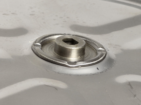 Крыльчатка 200х076 вал 8 мм для конвекционной печи КЭП-6, КЭП-10 Абат код 11000025330