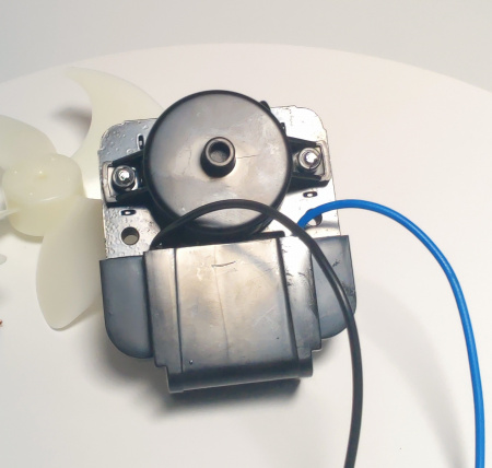 Вентилятор Стинол F61-10, ДАО 75-0,5-3Л (шток 28мм D-3мм) 6Вт в комплекте с крыльчаткой