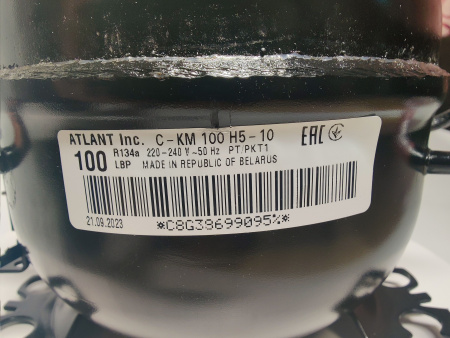Компрессор СКМ 100 Н5-10 R134a 92Вт Атлант код 069744101306