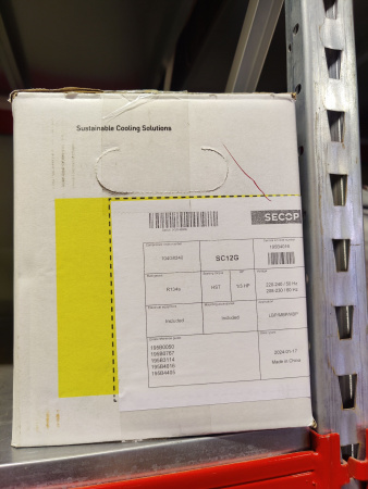 Компрессор SC12G (R134) 248Вт код 104G8240 Secop (Danfoss) LBP/MBP/HBP