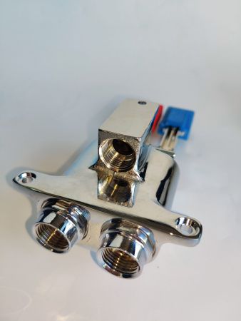 Педальный смеситель MONOLITH ITALY код ERMES003 (2 педали), холодная и горячая вода G1/2