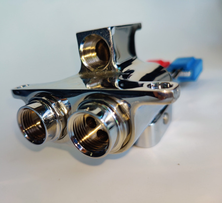 Педальный смеситель MONOLITH ITALY код ERMES003 (2 педали), холодная и горячая вода G1/2