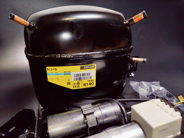 Компрессор SC21G (R134) 456Вт код 104G8140 Secop (Danfoss) LBP/MBP