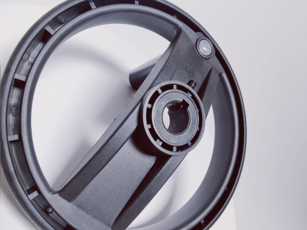 Штурвал сковороды с ручкой в сборе Абат (Черный) код 1804