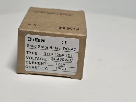 Реле твердотельное SYDH12548ZD3 (125A/400AC) Абат код 12000033037