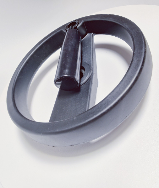 Штурвал сковороды с ручкой в сборе Абат (Черный) код 1804