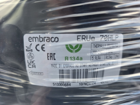 Компрессор ERUe 70HLP Embraco 166Вт R134a, LBP
