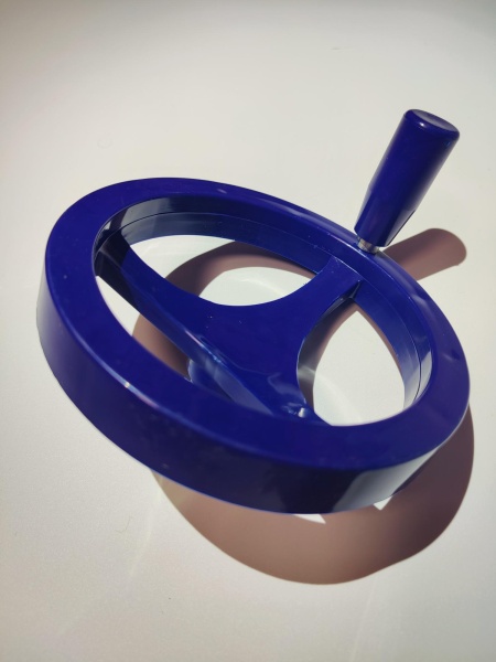 Штурвал сковороды с ручкой (в сборе)