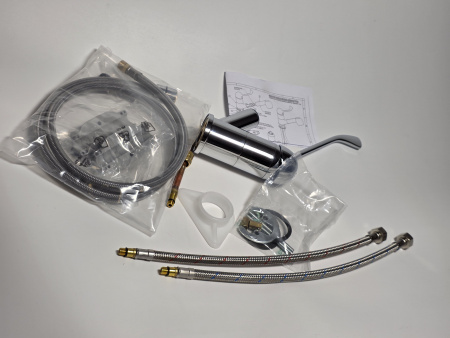 Смеситель Monolith R0201020206 с выдвижным краном Italy