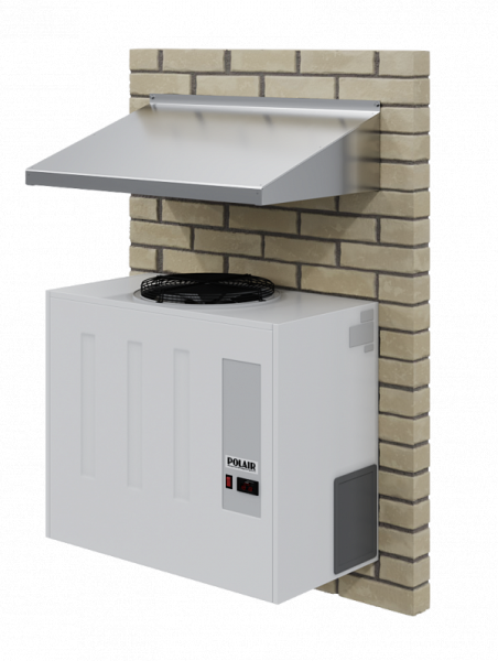 Защитный козырек-навес 1-корпуса