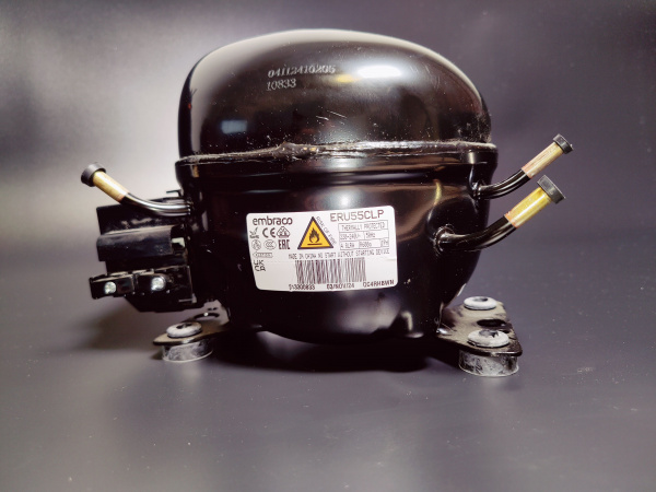 Компрессор ERU 55 CLP R600a 160Вт Низкотемпературный LBP Embraco Aspera