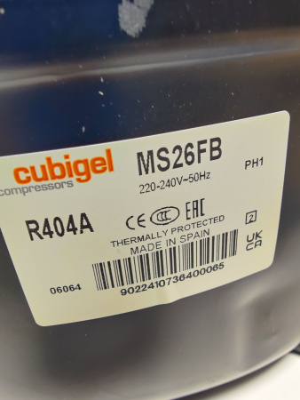 Компрессор MS 26 FB R-404A Cubigel 695Вт