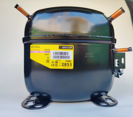 Компрессор SC15CL (R404A) код 104L2853 Secop (Danfoss) артикул Абат 120000806296