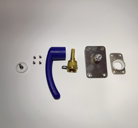 Замок в сборе для Пароконвектомата Абат выпуск декабрь 2008 г. и по настоящее время код 110000006861