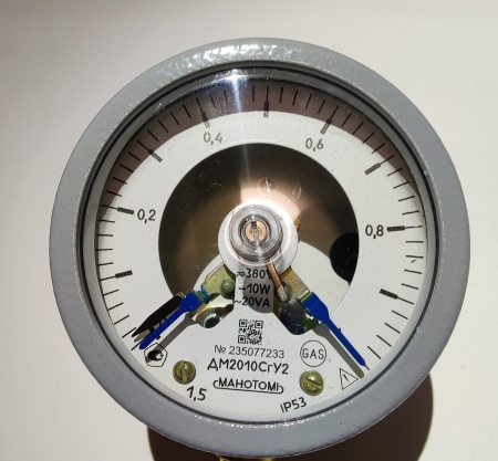 Манометр ДМ 2010-С ГБх1.0 для КПЭМ
