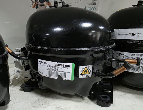 Компрессор EMX6210U 778Вт R290a MBP Embraco