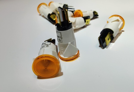 Лампа сигнальная желтая