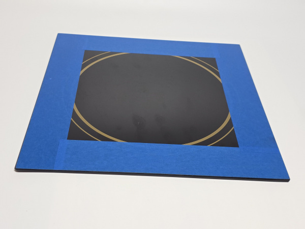 Стекло Luxstahl 280х280х6 мм для индукционной плиты (700 серия) усиленное