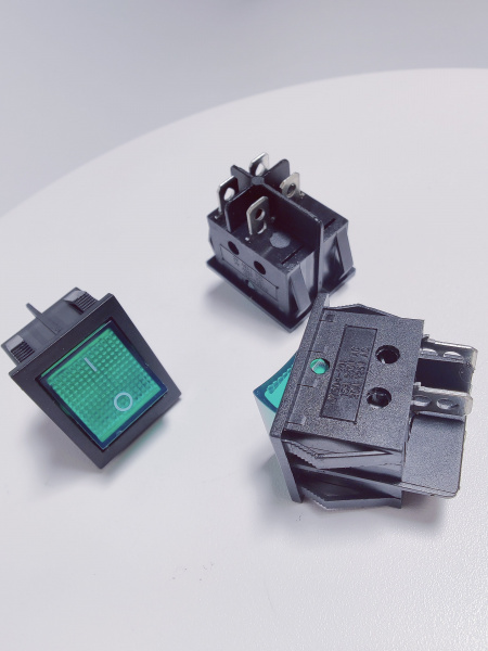 Переключатель SС 767 (4) (зеленый) код 120000006584 Абат (ШРТ-16, ПВВ)