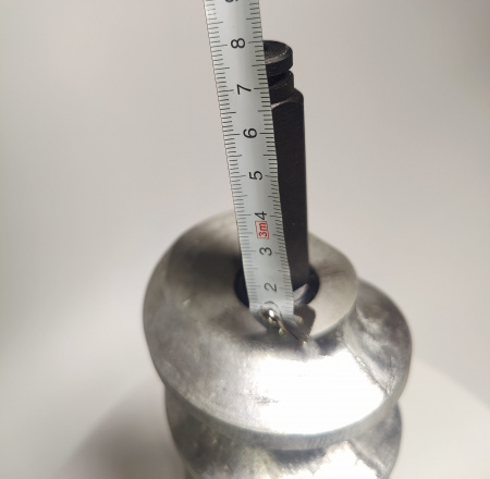 Шнек МИМ-600.01.300 мясорубки МИМ-600 Торгмаш