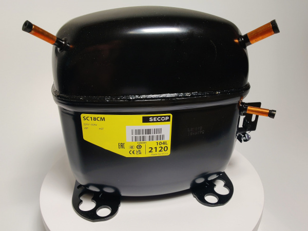 Компрессор SC18CM (R-22) 637Вт код 195B0065, 195B4094 Secop низкотемпературный