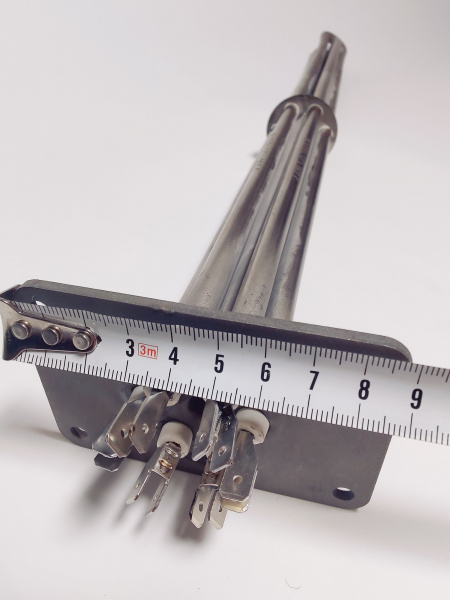 ТЭН блок J 230В/400В 3750Вт код 12000073089 для электроварки Абат выпуск с 2020г. Беларусь