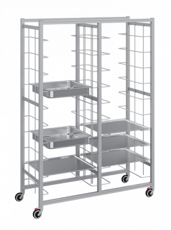 Мобильные тележки KE под EN подносы, В 1400 мм