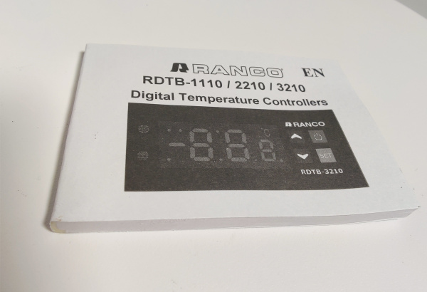 Контроллер RDTB-1110 Ranco (961) 1-датчик (RDTB-1110B) Чехия