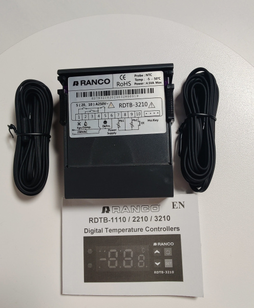 Контроллер RDTB-3210 (974) 2-датчика Ranco Чехия