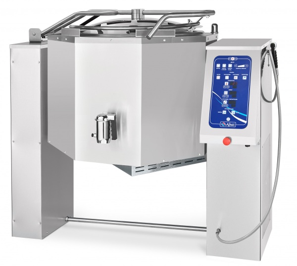 Котел пищеварочный КПЭМ-100-Котел пищеварочный ОМ2 со сливным краном 