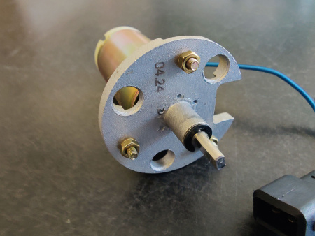 Привод заслонки (Двигатель коллекторный Абат 25GA-RC385-1228) код 120000060714