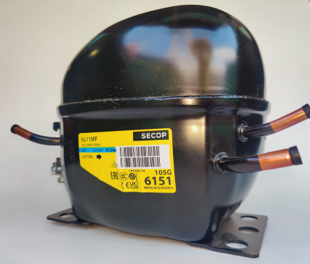 Компрессор NL11MF (R134A) 621Вт код 105G6151 (Secop) Среднетемпературный
