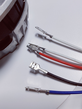 Двигатель конвекционной печи АБАТ FX01 вал 10мм (КЭП4,6,10) СТ80.OVEN.M2E NEW