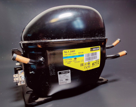 Компрессор NL7.3MF (R134A) MBP Среднетемпературный (Secop) код 105G6772