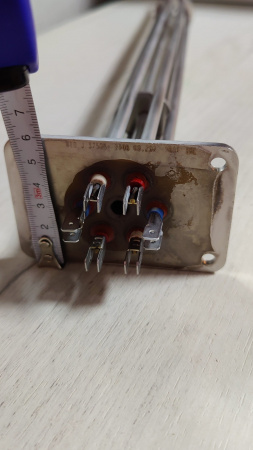 ТЭН (блок) J 230В/400В 3750Вт для электроварки Абат выпуск с 2020г. код 12000073089