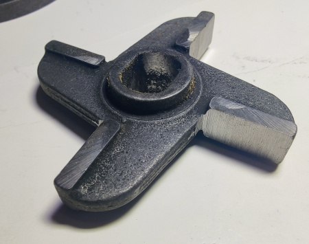 Комплект ножей МИМ-300 с буртом (764) (подрезная решетка фрезерованная)