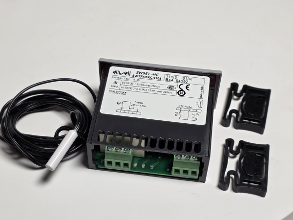 Контроллер eliwell EW961 -HS датчик-1шт Италия Серый